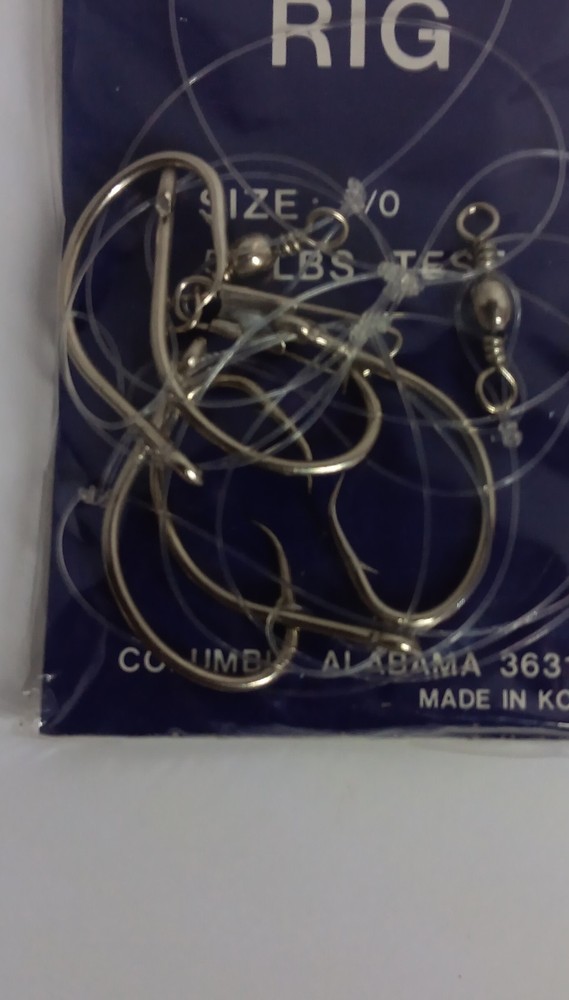 CFT International Long Line Cod Rig Silver Size 5/0 50 lbs Test for Cod