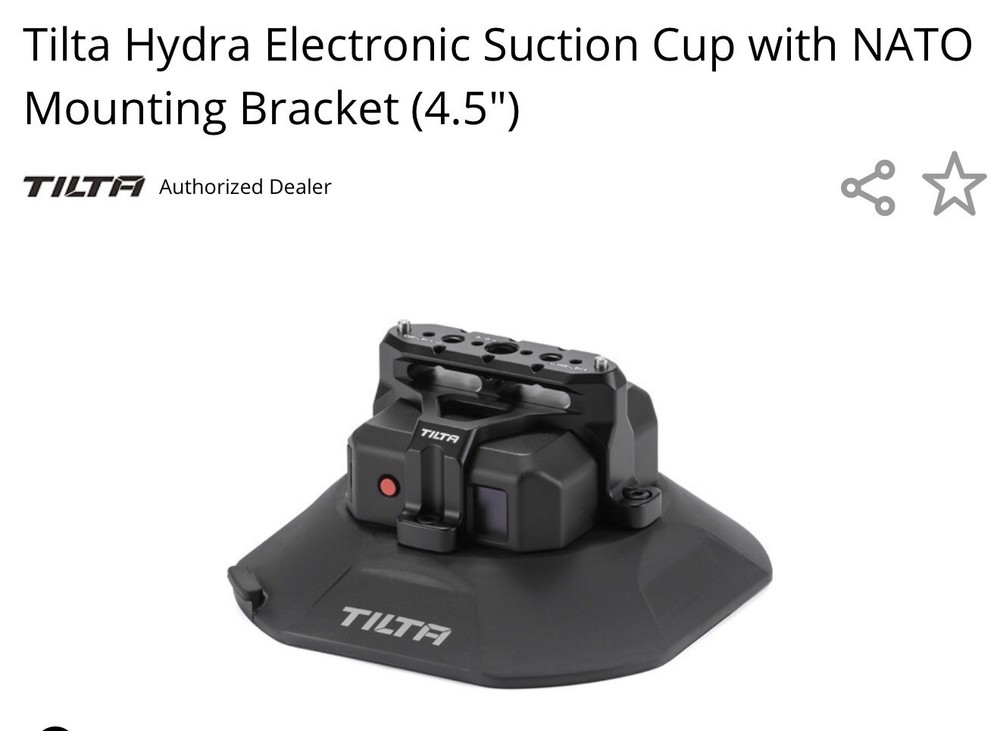 Tilta Hydra Articulating Car Mounting System