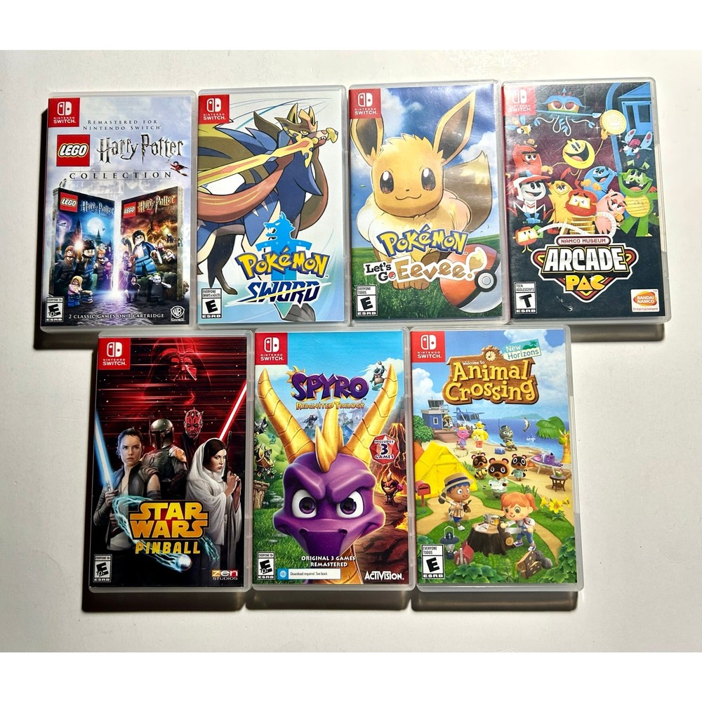 Nintendo Switch Case only Bundle🔥No games! Cases are in good shape!