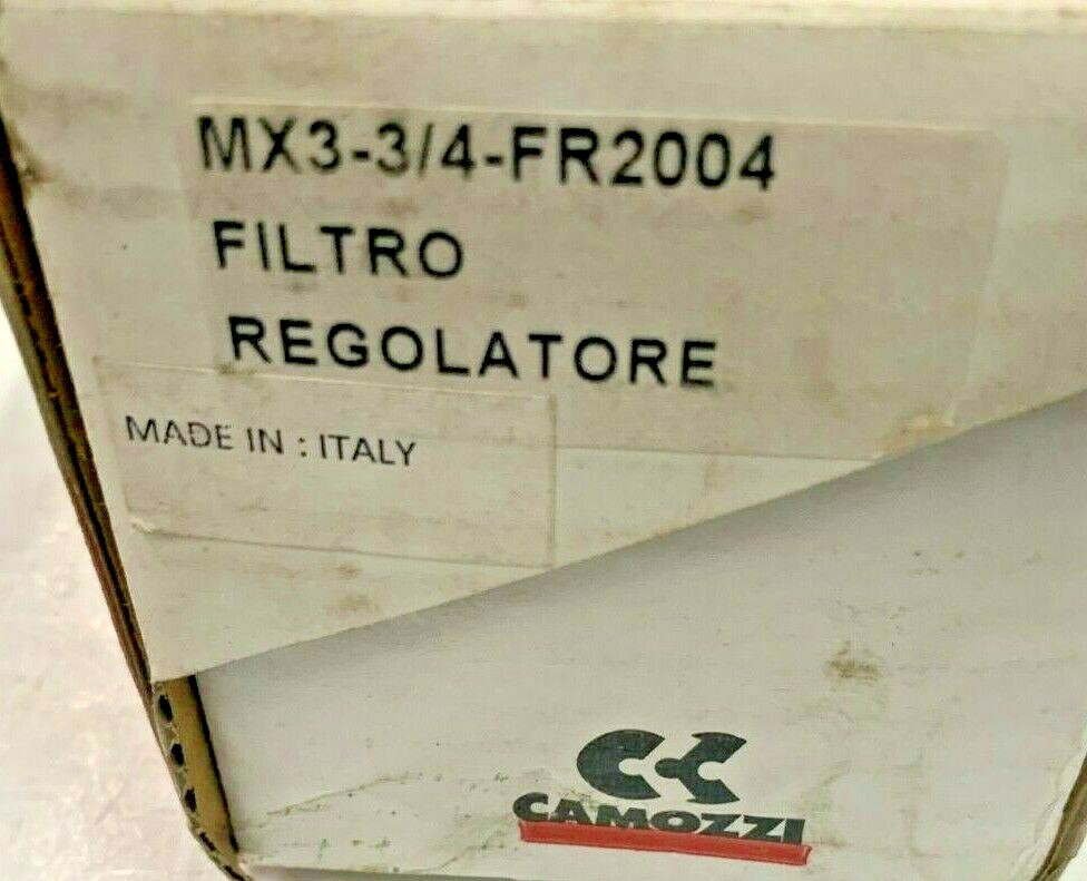 CAMOZZI MX Series MX3-3/4-FR2004 Filter-Regulator FR Combination G3/4"