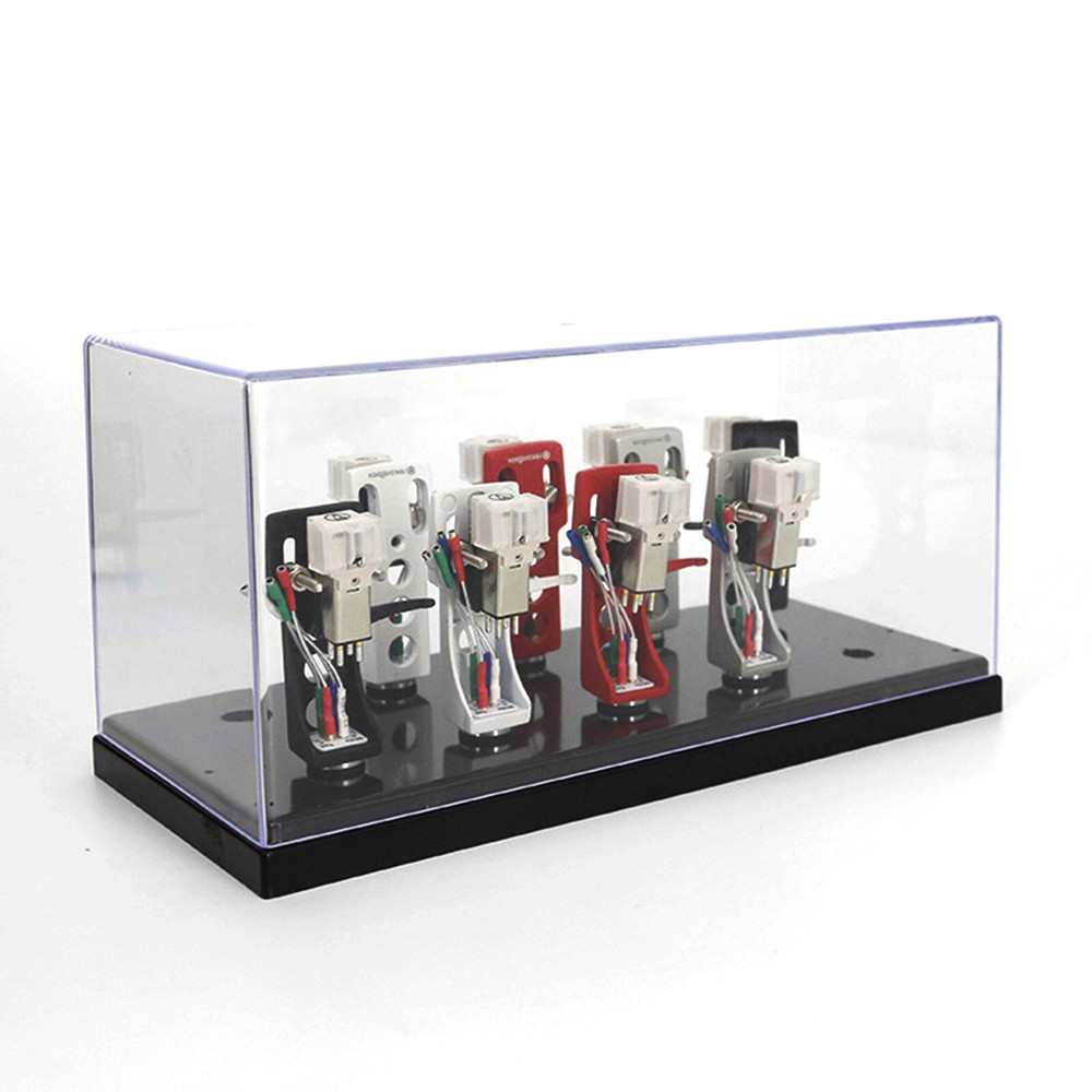 Headshell Cartridge Keeper Phono Shell Case Acrylic Box Stylus Holder Storage