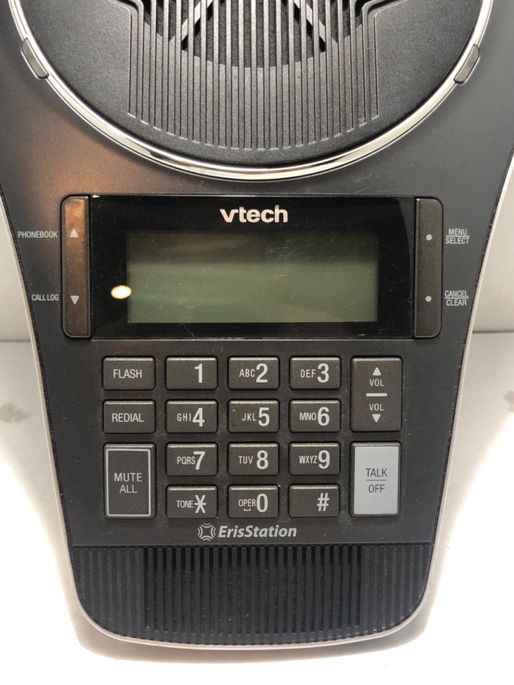 VTech VCS702 ErisStation Conference Phone With 2 Mics