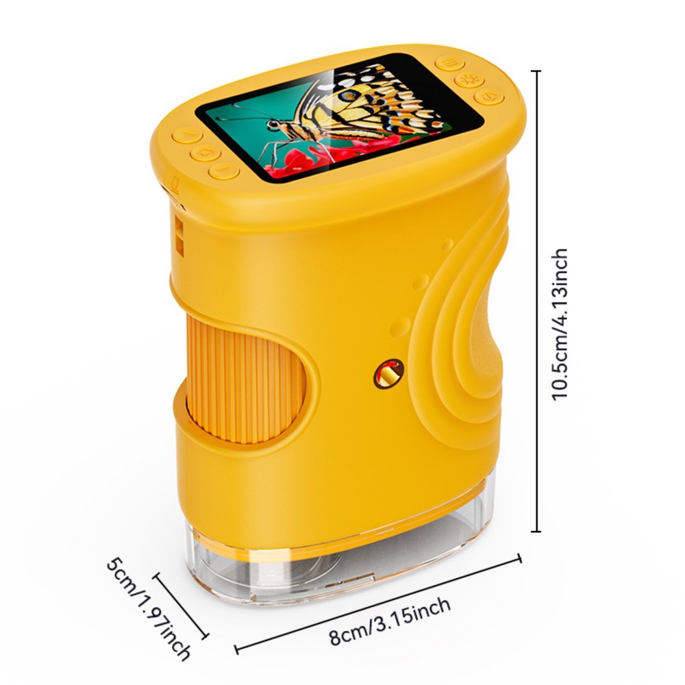 Portable Handheld Microscope 1000x Digital for Children's STEM Education Gift