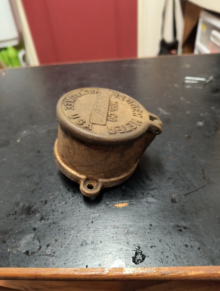Vintage Brass Badger Water Meter