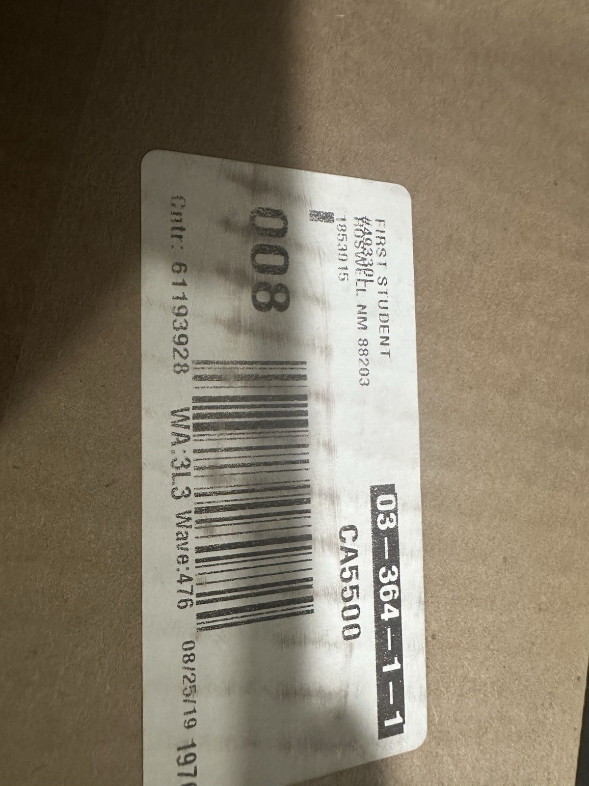 Air Filter Baldwin CA5500