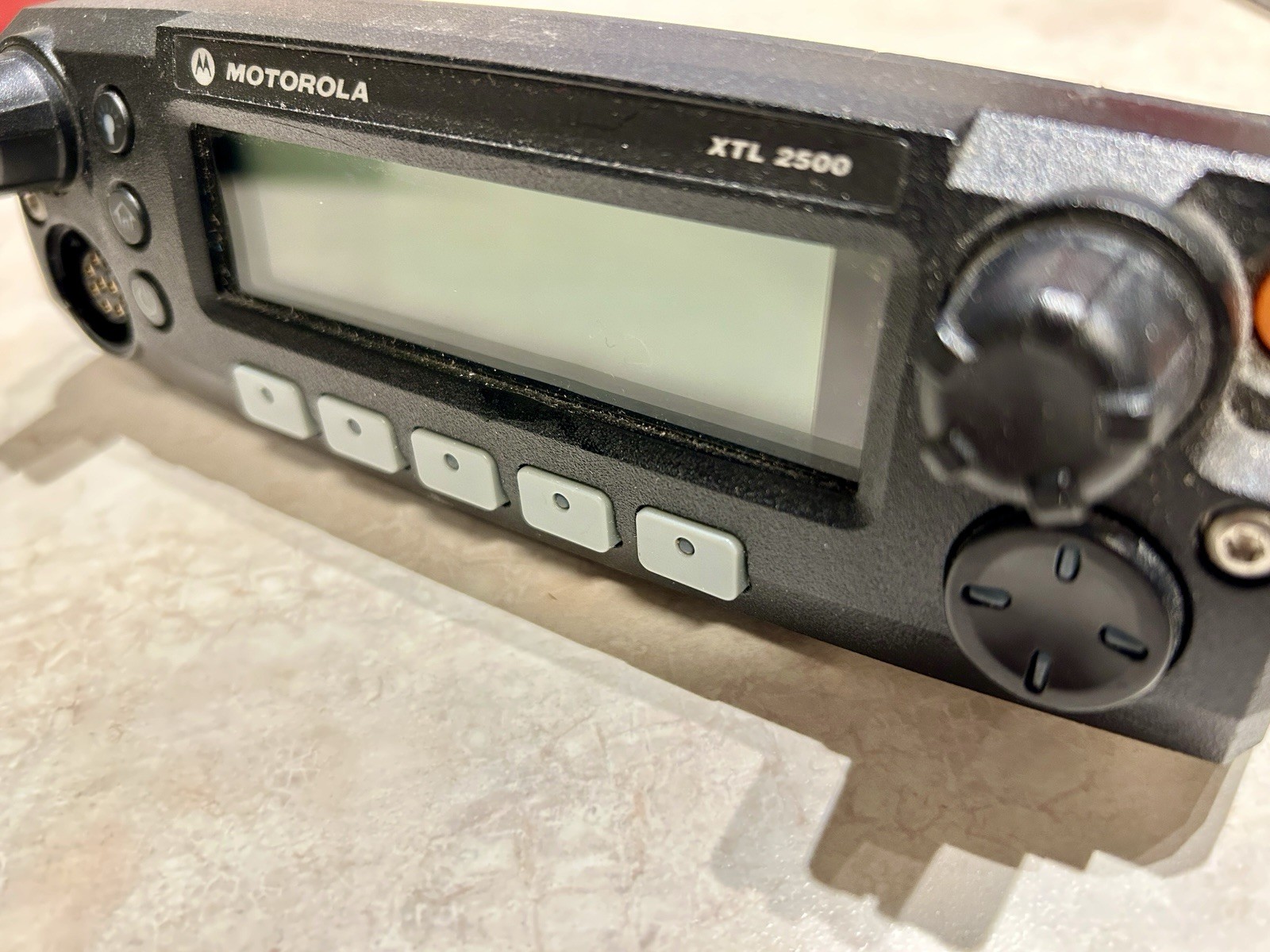 Motorola XTL 2500 Radio Control Head Unit HLN1468A HLN1466E For Parts!!