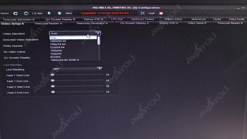 Evertz 7800TM2‑3G +3RU Dual SD/HD/3G Time Code Processor Card +3RU