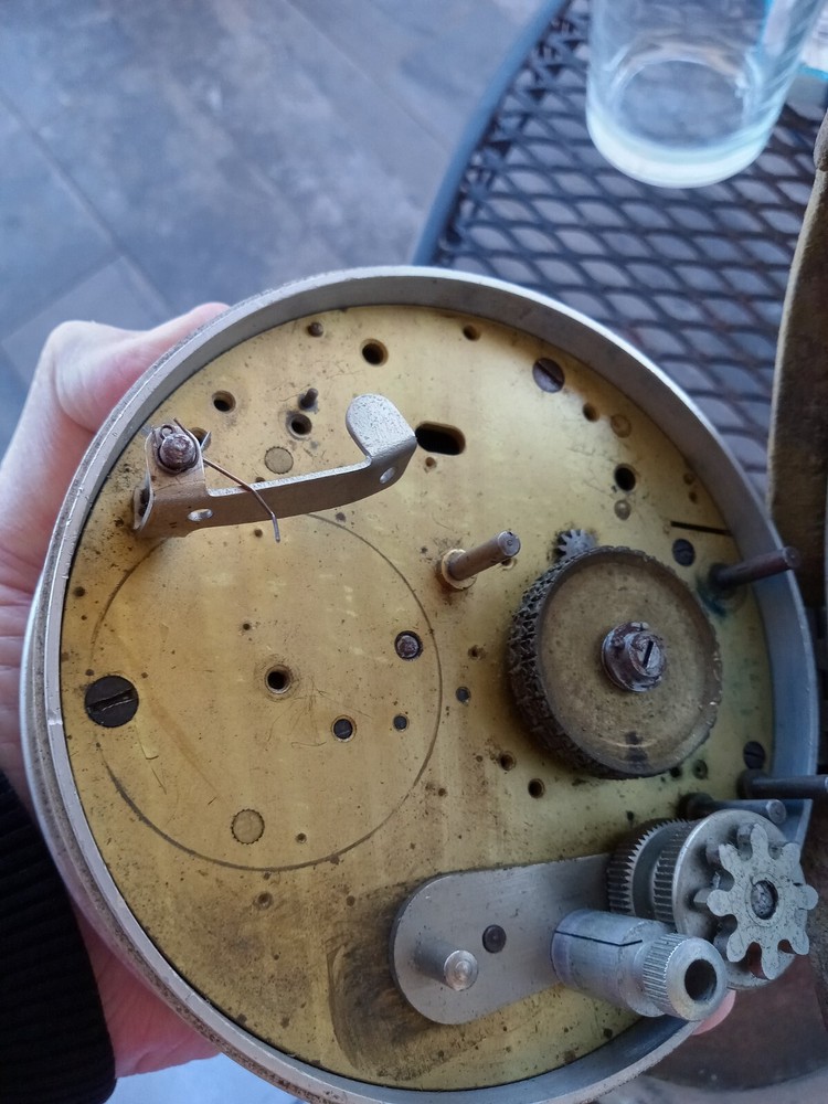 Vintage Guardsman Night Watch Time Clock