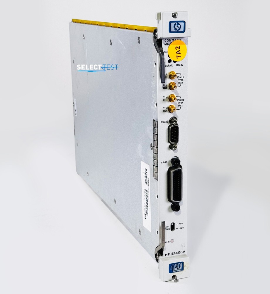 AGILENT (HP) E1406A VXI C-SIZED 1-SLOT GPIB COMMAND MODULE **LOOK** (REF.: 978N)