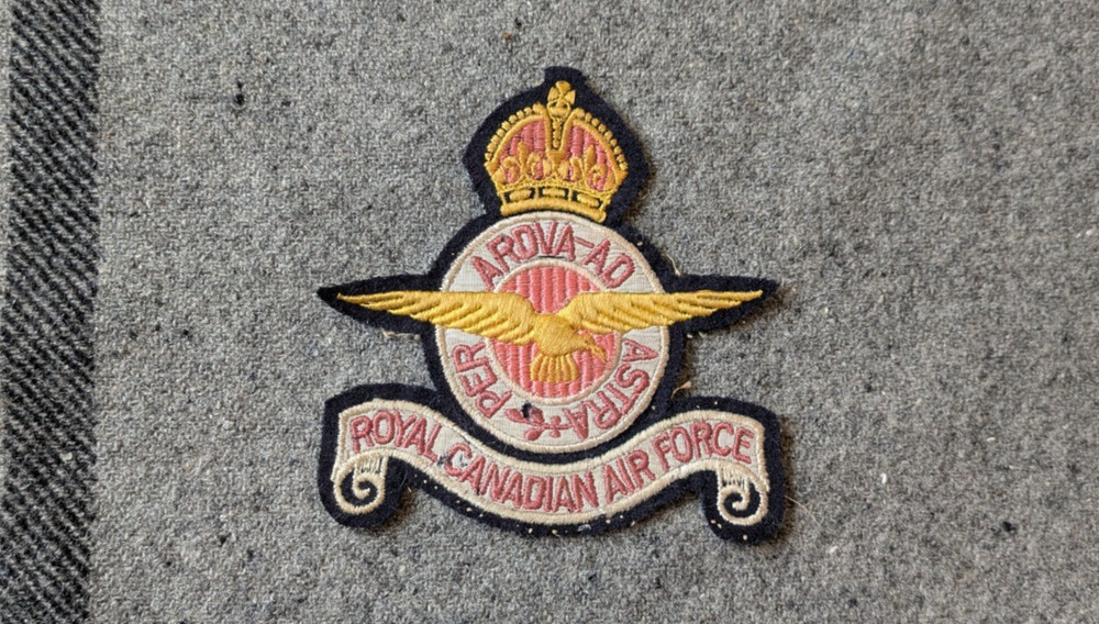 World War Two WWII Royal Canadian Air Force RCAF Patch