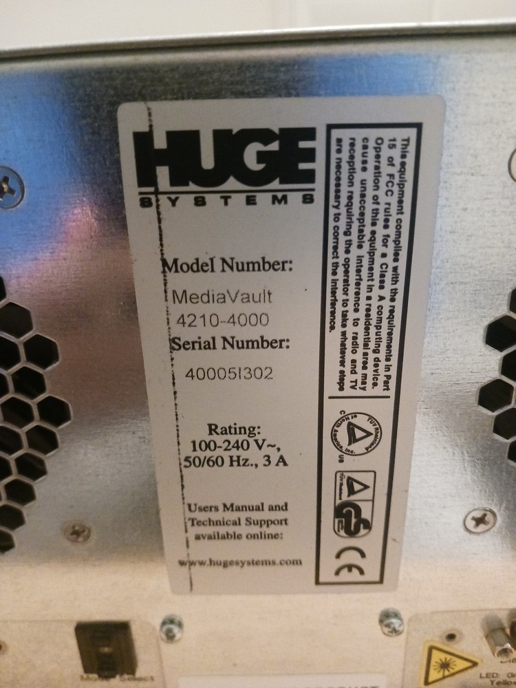 Ciprico MediaVault-RX U320-RX SCSI Array (Rackmount)