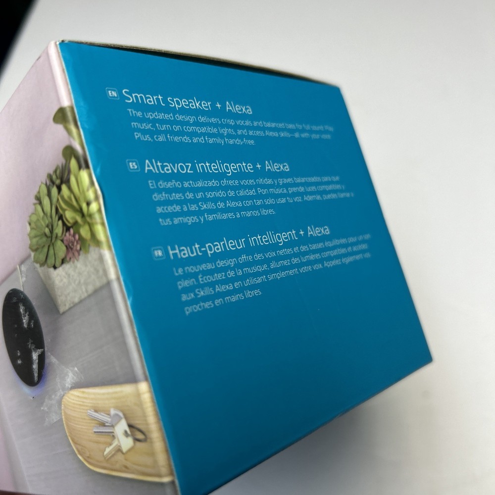 Amazon Echo Dot, 4th Gen. Smart Speaker - Charcoal