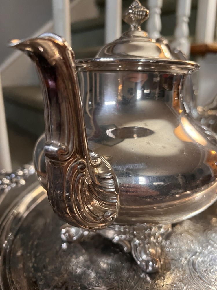 Reed Barton Regency Silver Plate Tea Service Set