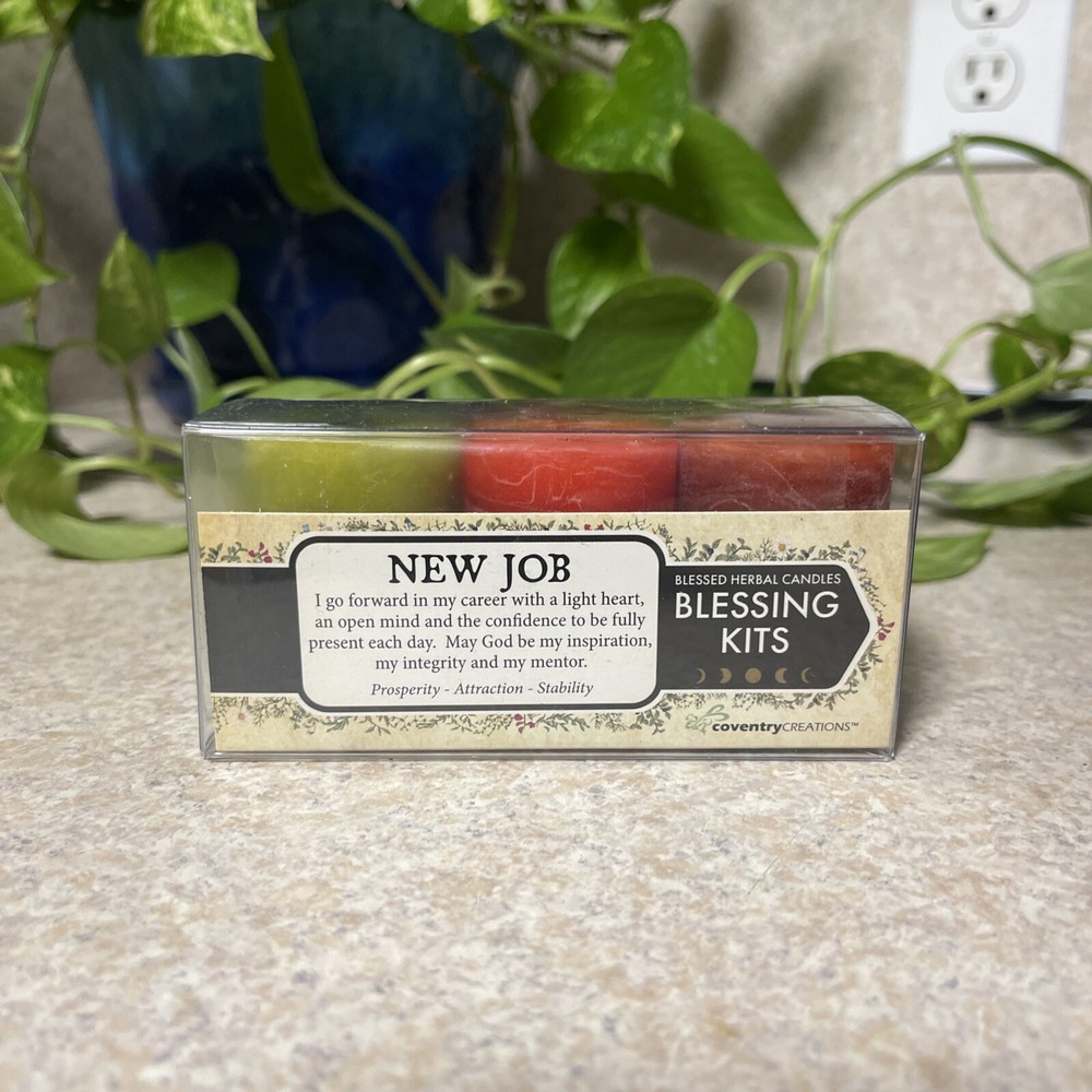 New Job Intention Candle Set
