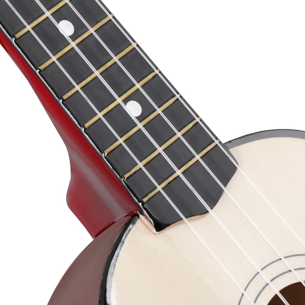 Soprano Ukulele Natural 21" Ukelele Beginner Kit with Gig Bag Strap String Picks