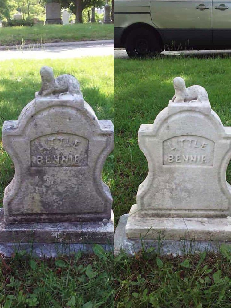 PROSOCO Revive | Headstone, Gravestone and Monument Cleaner