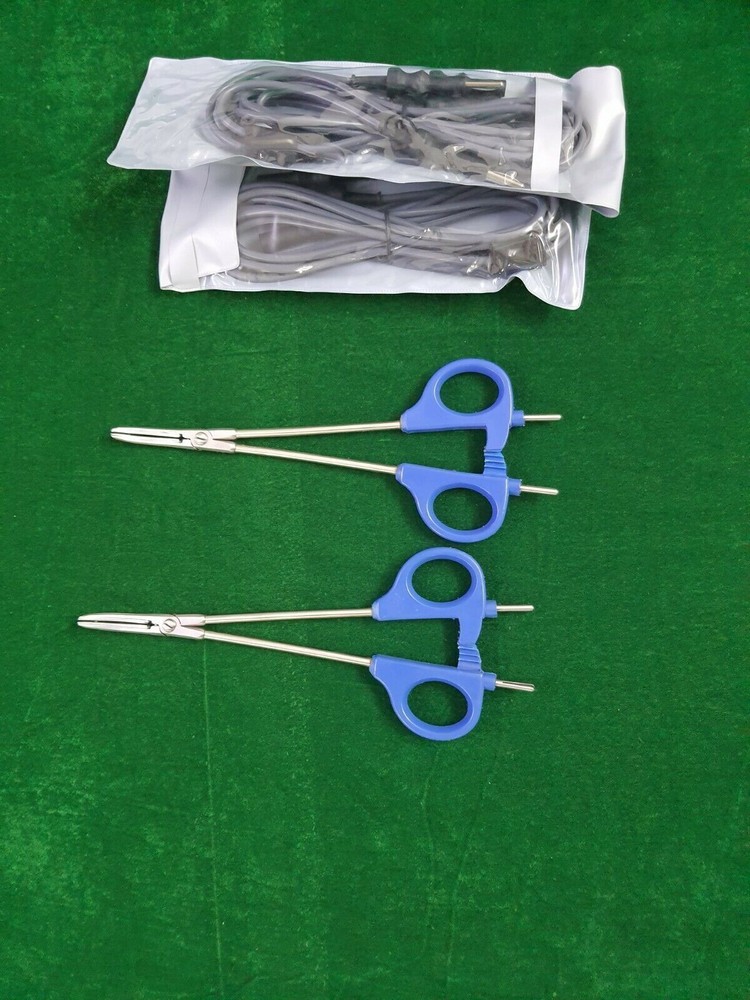 2pc Laparoscopic Vessel Sealer Biclamp with Cable Endoscopy Surgical Instruments