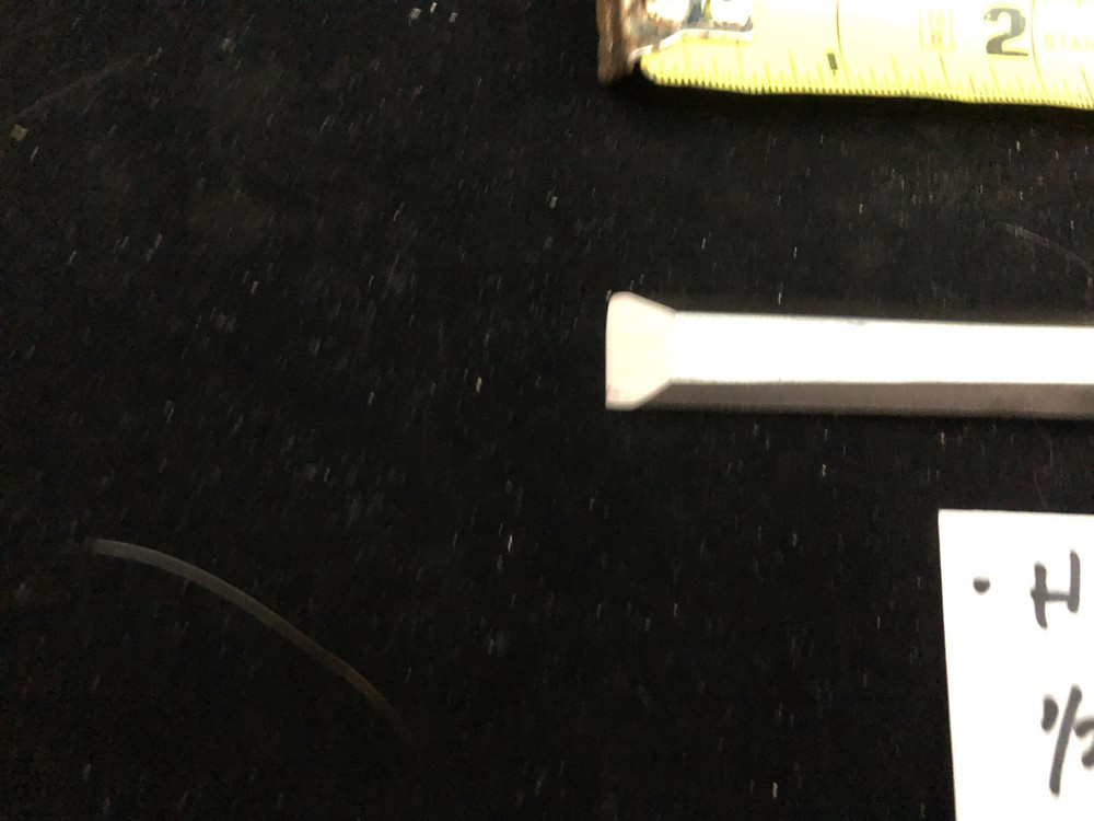 Hudson Forge Co. 1/2" Wide beveled Chisel