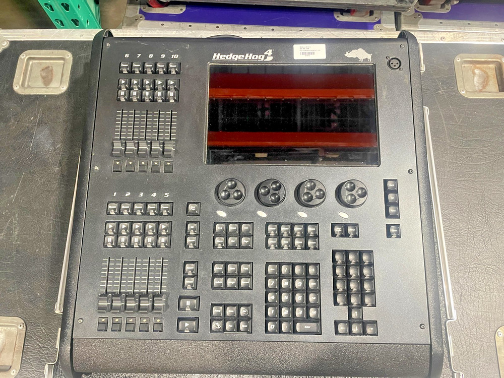 HES Hedgehog 4 Lighting Console – 4X Software Upgrade Installed – w/ Road Case