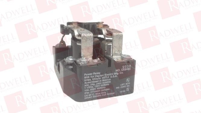 GRAINGER 5X846-E / 5X846E (NEW IN BOX)