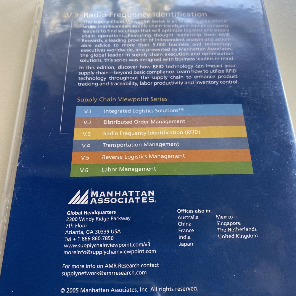 Integrated Planning Solutions Supply Chain Viewpoint V3 (CD-Rom 2005)