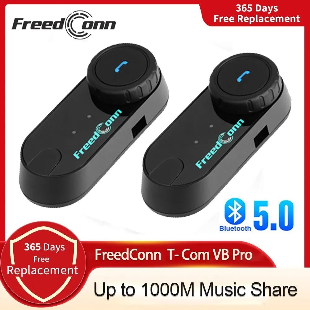 Freedconn TCOM VB Motorcycle Helmet Intercom Bluetooth Headset Wireless