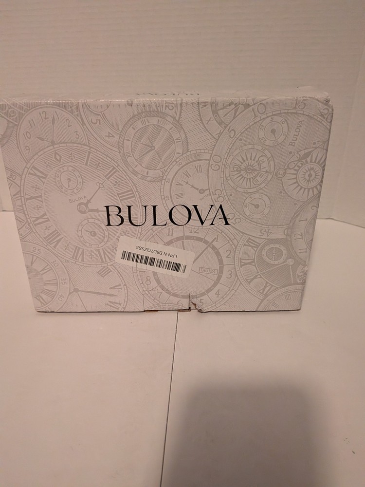 Bulova B7340 Tremont Clock Walnut Finish