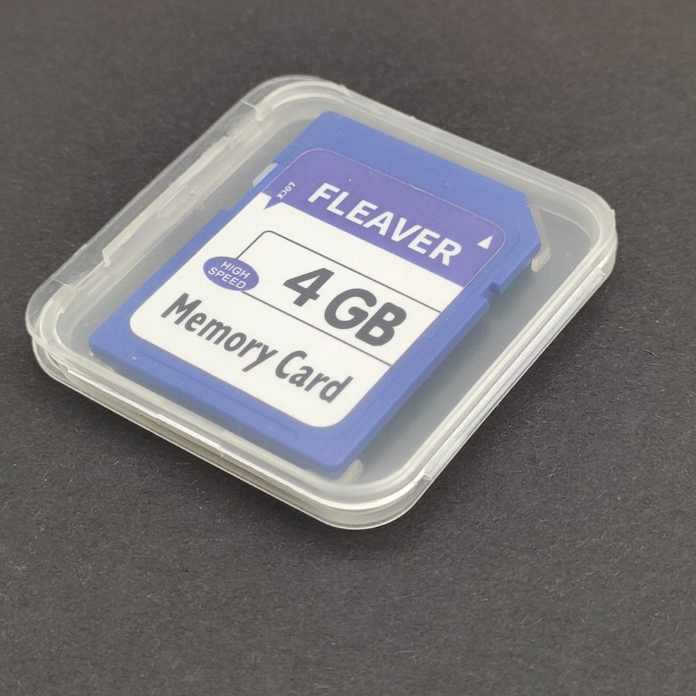 4GB Class 4 SDHC Flash Memory Card SD CARD Retail Package