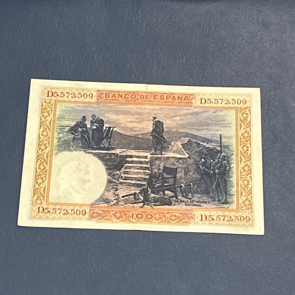 Spain- 100 Pesetas- 1925