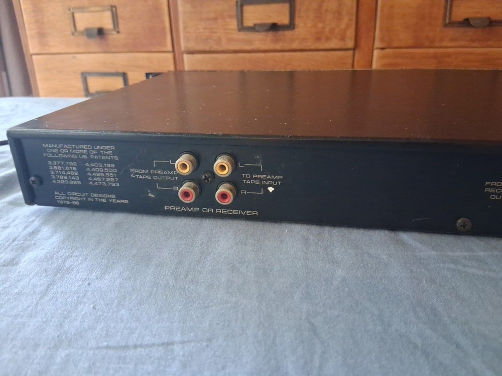 Vintage DBX 1BX-DS Dynamic Range Controller WORKING