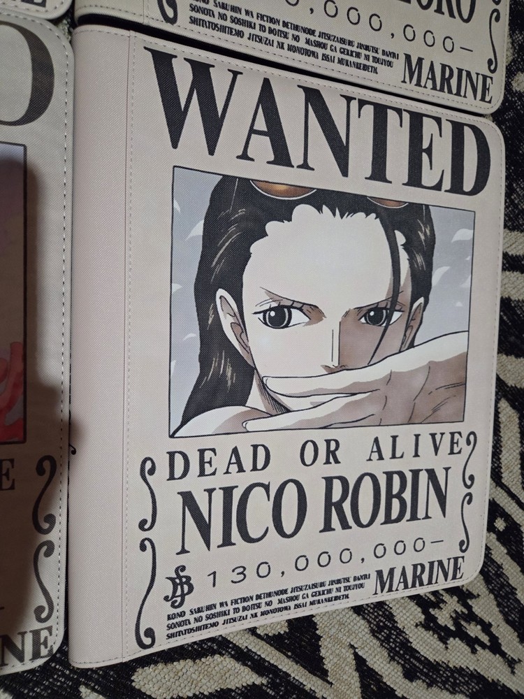 Nico Robin One Piece Top Loader Binder