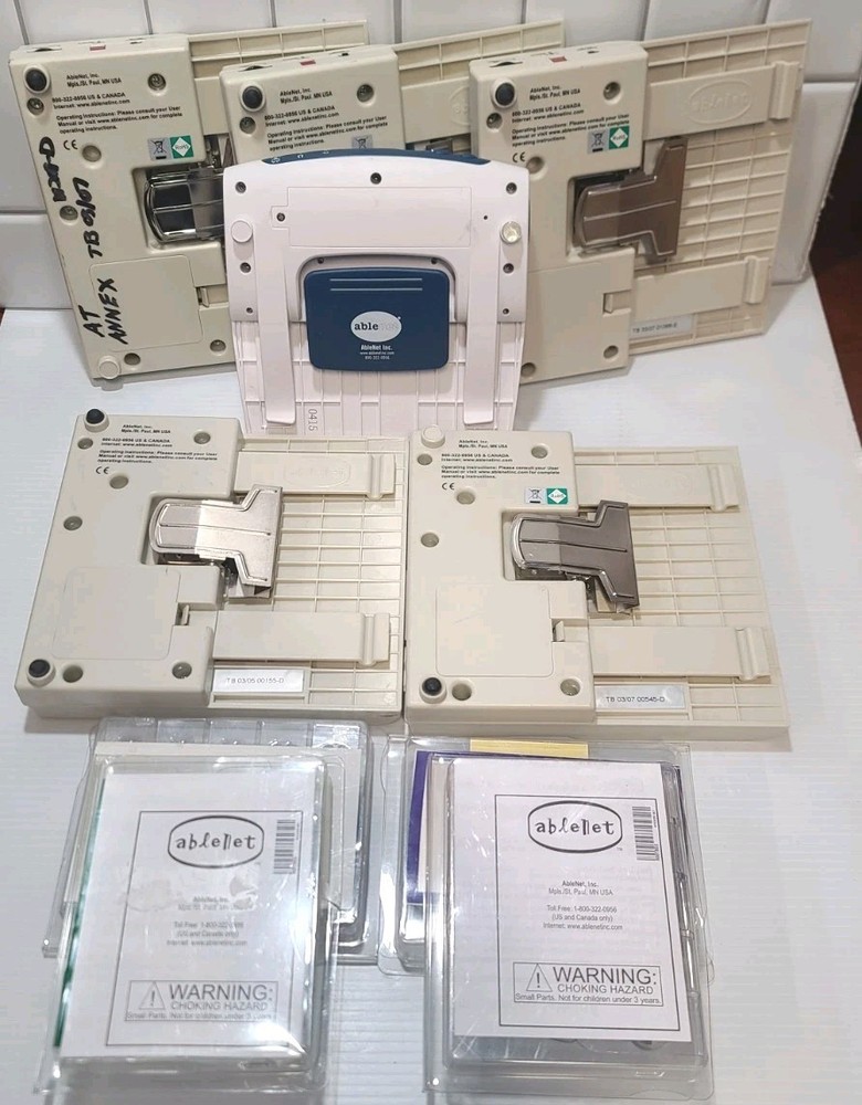 Ablenet Bookworm Literacy Tool Educational Devices & Memory Modules Lot Untested