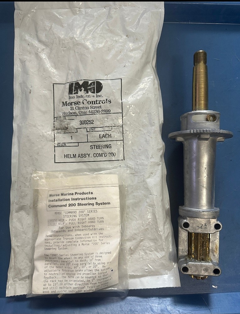 Teleflex Racksystem  Steering Helm