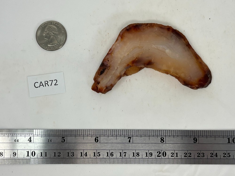 Translucent Carnelian Agate Slab Lapidary Cabbing Combo Ship Avail