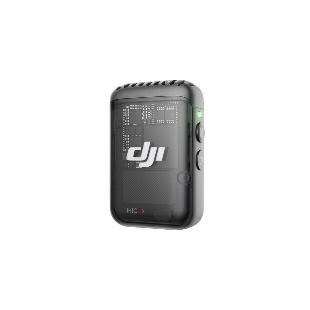 DJI Mic 2 Wireless Microphone Shadow Black High Quality Audio for Vlogs