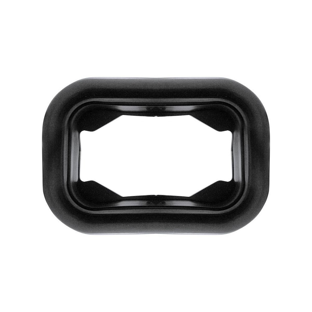 United Pacific 31516 Rectangular Grommet (1 Unit) Black PVC rubber