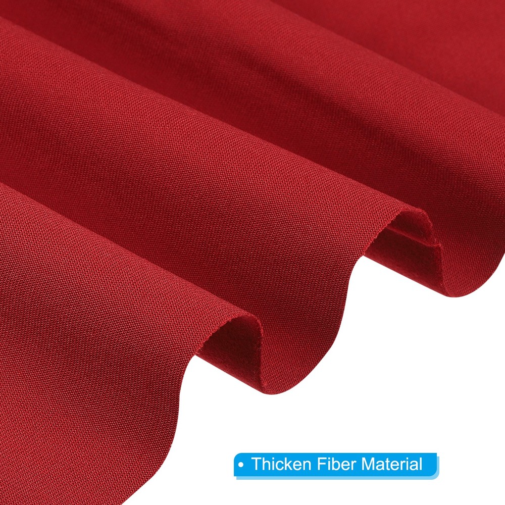 Billiard Cloth 9ft, Professional Pool Table Felt with 6 Felt Cloth Strips,Red