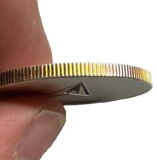 Space Force Silver Rounds, .999 Silver, Rim Is Toned
