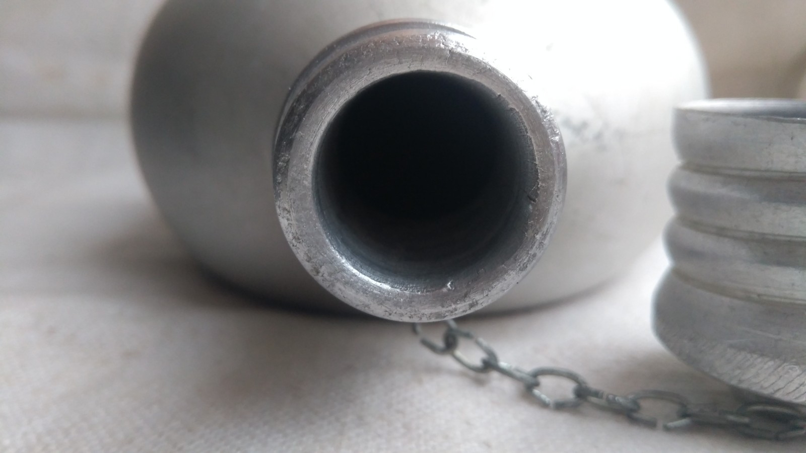 Soviet Army Aluminum Water Flask Canteen New with cover