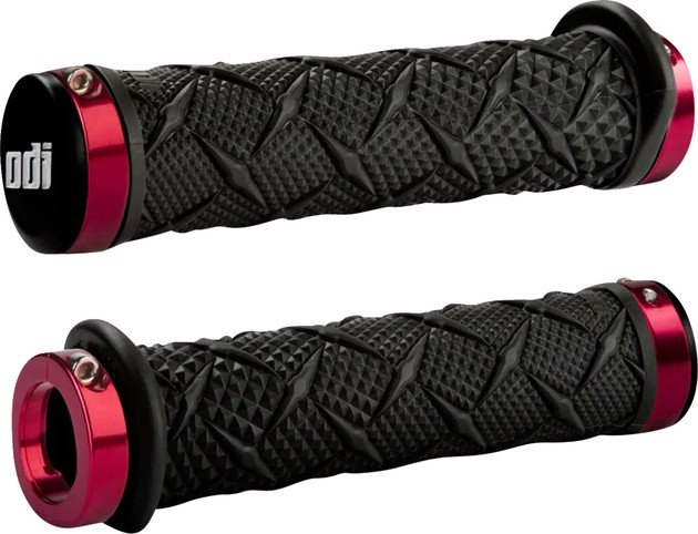 ODI X-Treme ATV Lock-On Grips Black/Red #J30XTB-R