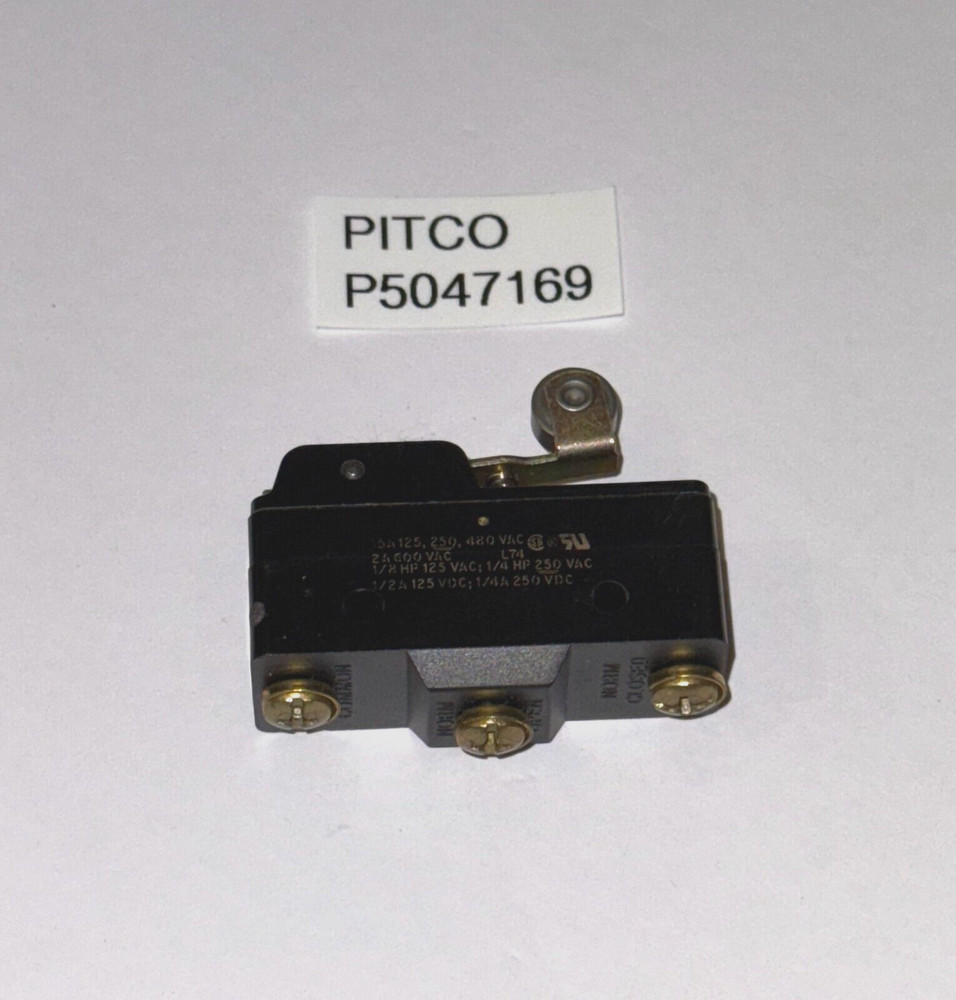 PITCO ROLLER LEVER 20A MICROSWITCH P5047169