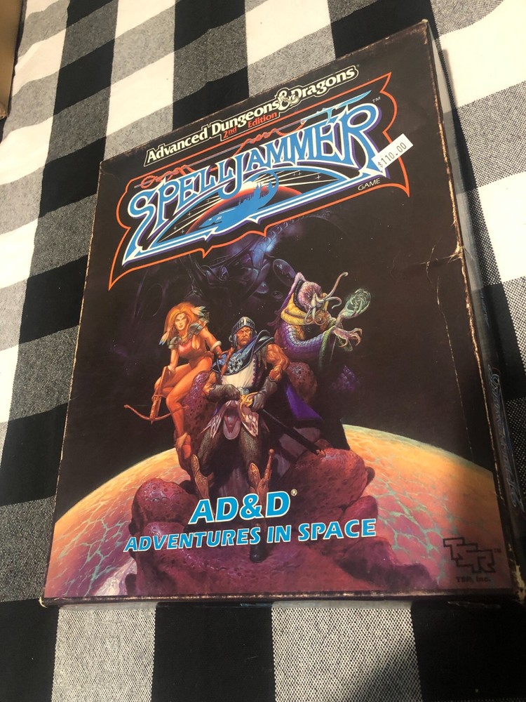 AD&D 2nd Ed SpellJammer Adventures in Space Box Set (Complete)