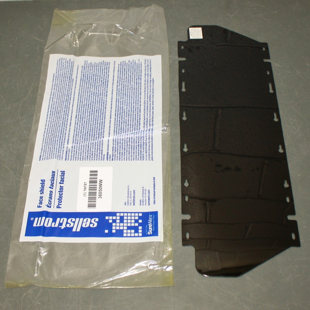 Sellstrom Face Shield Replacement Window S36050, Welding & Cutting Shade 5 IR