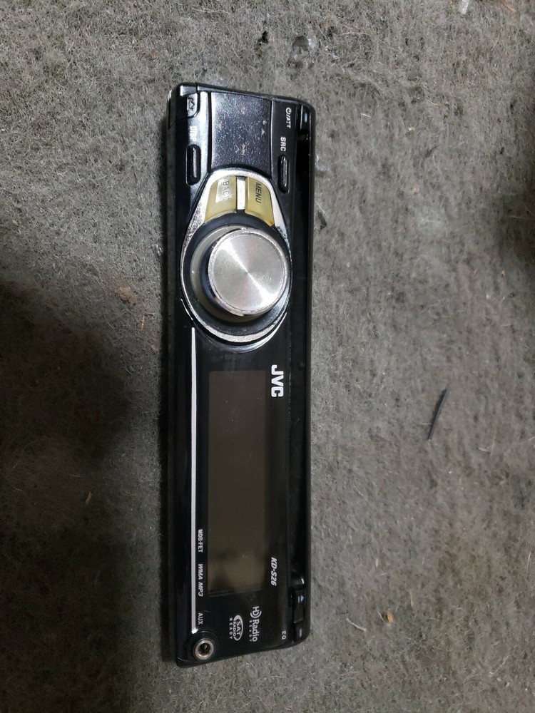 jvc kd-s26 faceplate ONLY TESTED