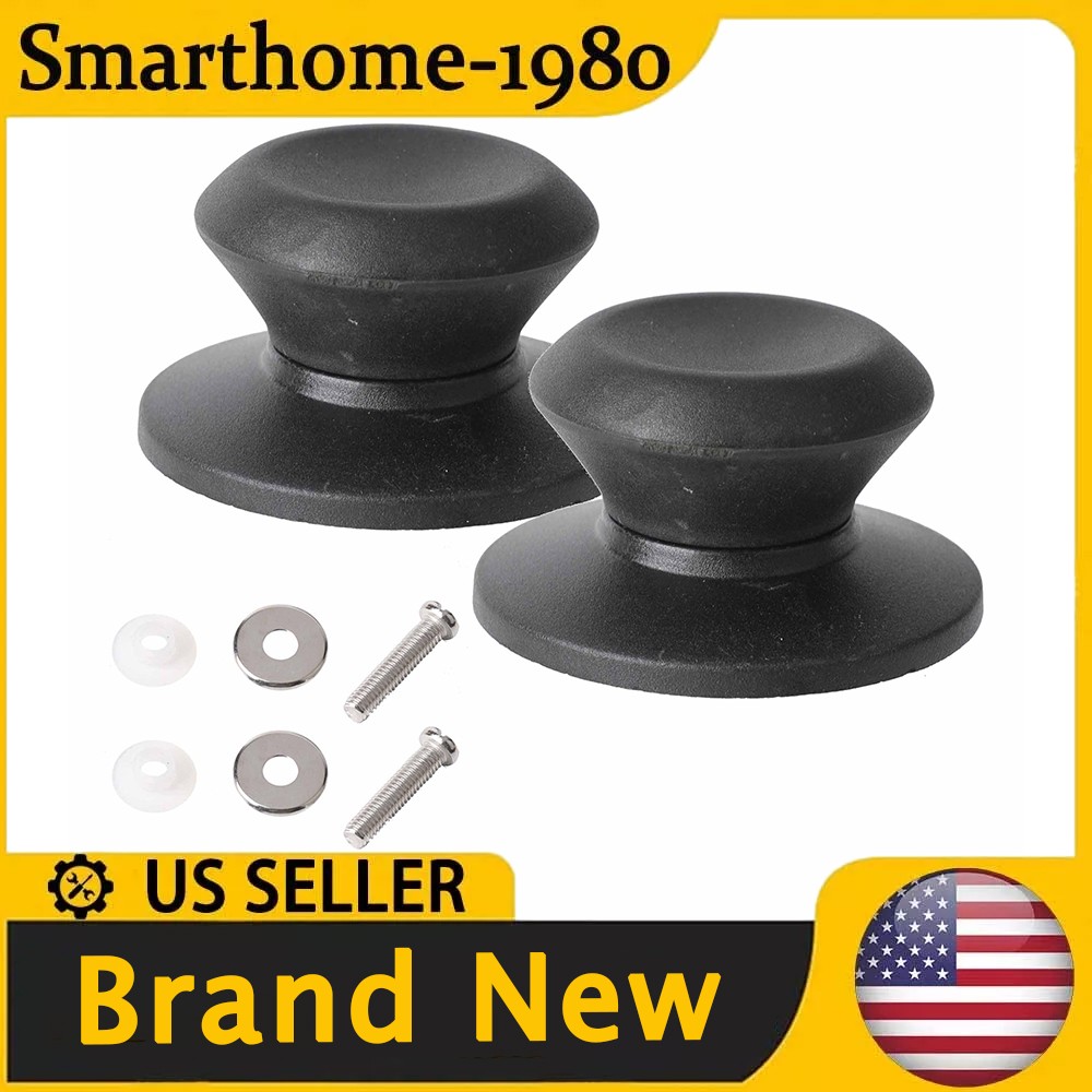 2X Pot Lid Knobs Handles Replacement Pan Lid Handle Crock Cover Kitchen Cookware