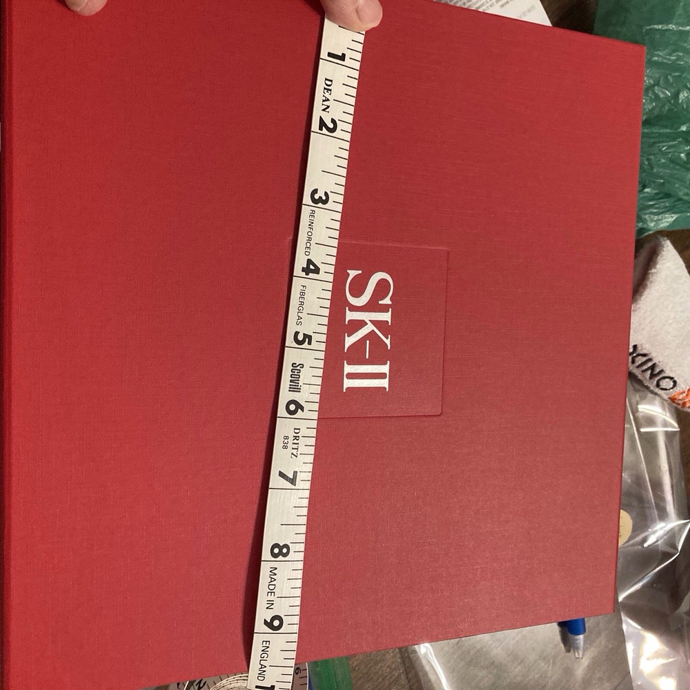 SK II Authentic Box large, Gift Box beautiful red foldable gift box only