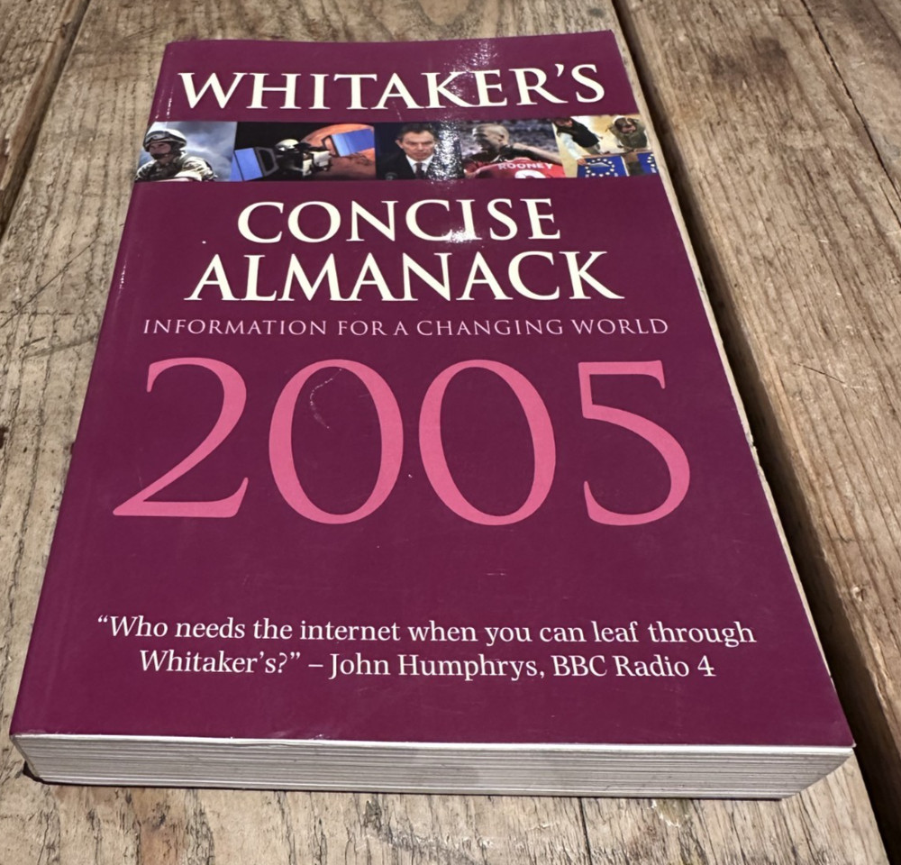 Whitaker's Almanack 2005 - Paperback
