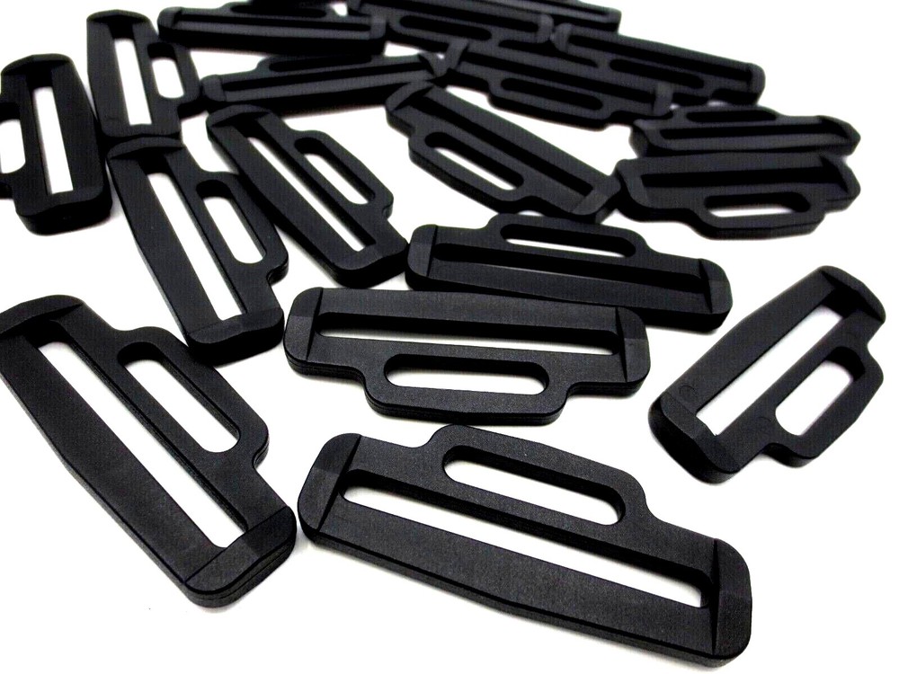 Strap Webbing Fastener For 2" & 1" Wide Straps, Durable Polyacetal