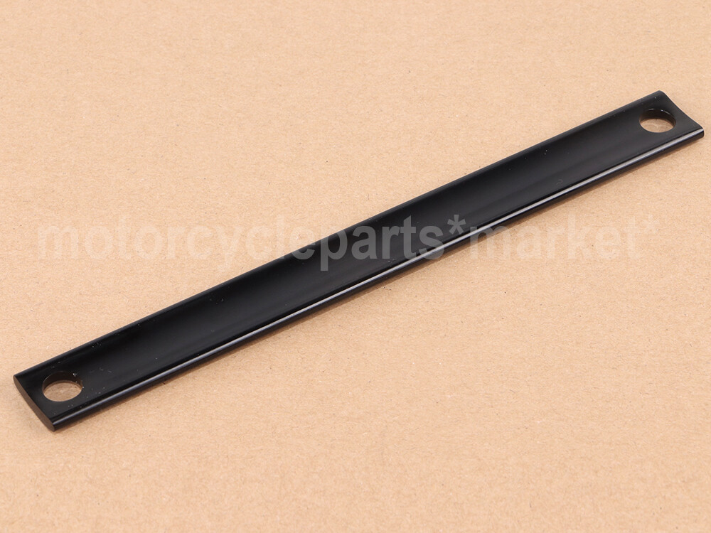 Black Fork Panel Accent Strips Molding Trim For Harley Heritage Softail Classic