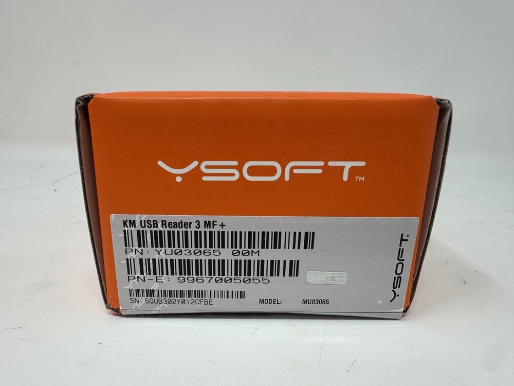 YSOFT KM USB Reader 3 MF+ - Model MUO3065 - Connect 3D Printer Verification